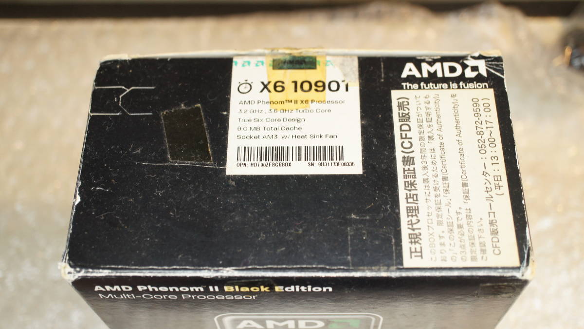 【Socket AM3＆AM2+＆AM2・倍率可変6コア】 AMD Phenom II X6 1090T_画像2