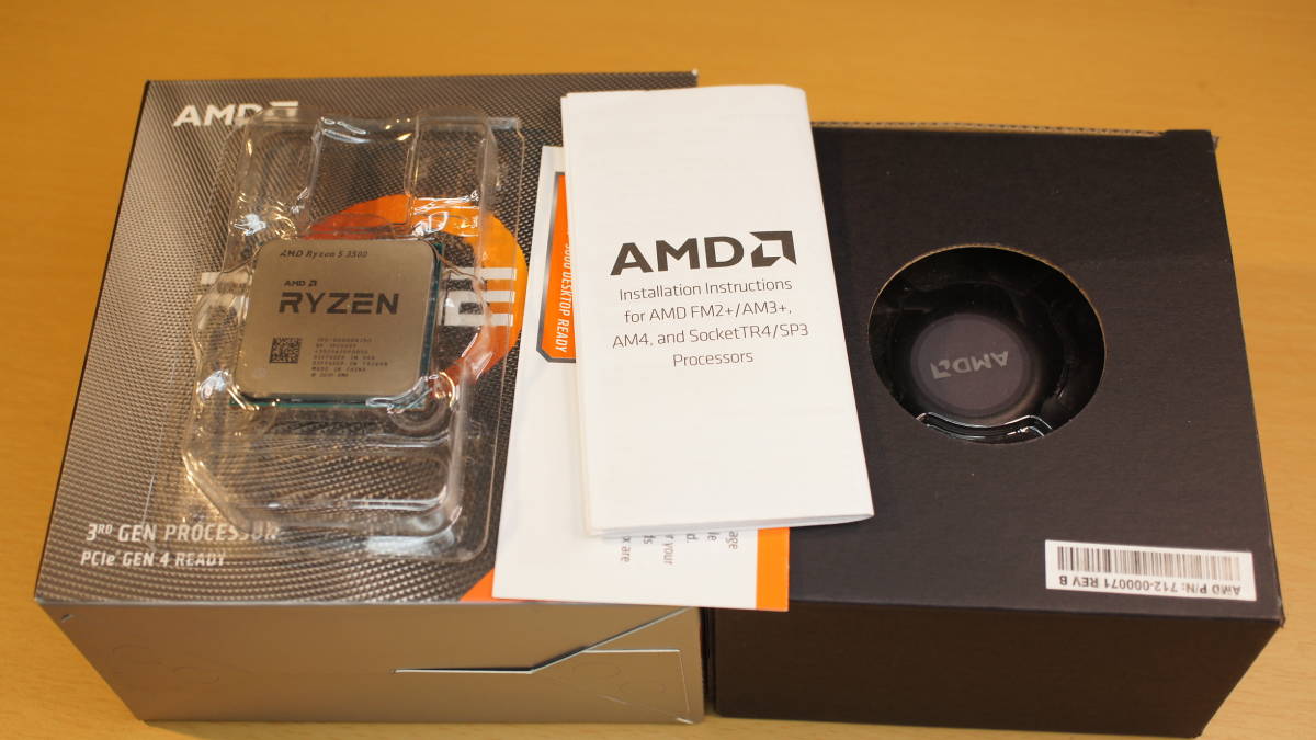 【Socket AM4・TDP65W】AMD Ryzen 5 3500_画像4