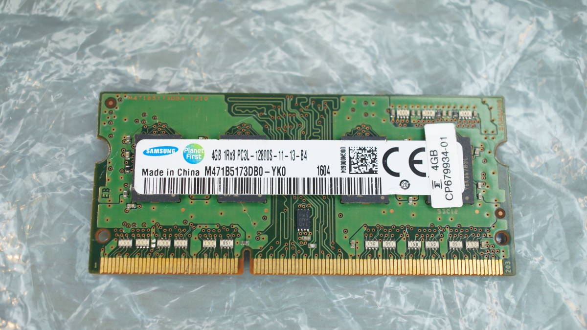 [Память ноутбука, DDR3-1600, низковольтная версия, 4 ГБ] Подлинная версия Samsung