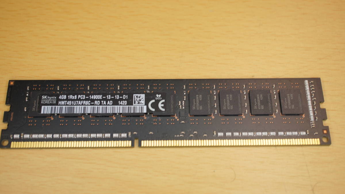 【アップル純正・DDR3-1866・4GB・ECC付き】_画像1