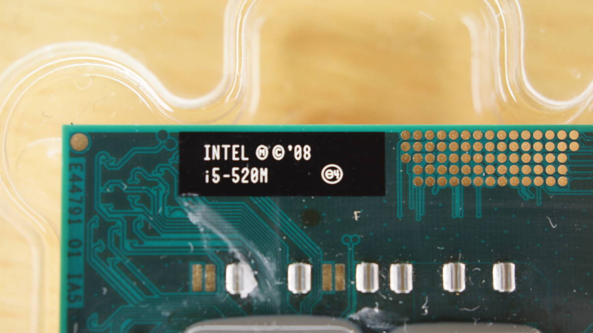 【Socket G1】Intel インテル Core i5-520M プロセッサー SLBNB_画像2