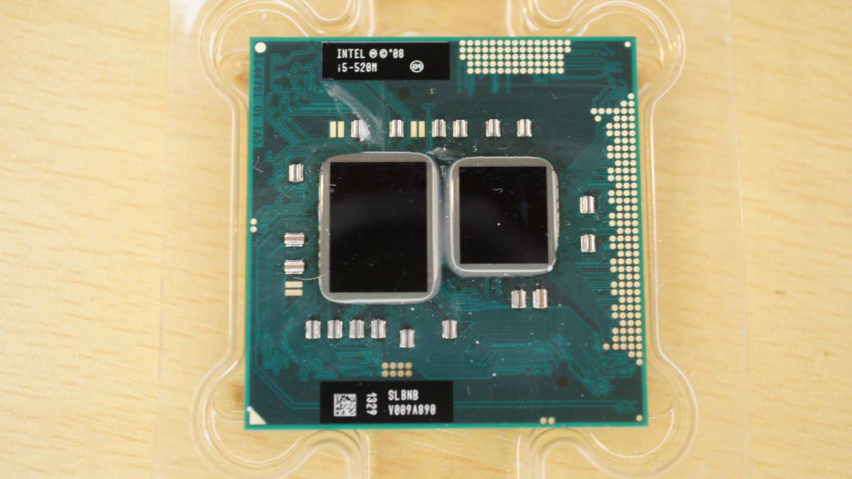 【Socket G1】Intel インテル Core i5-520M プロセッサー SLBNB_画像1