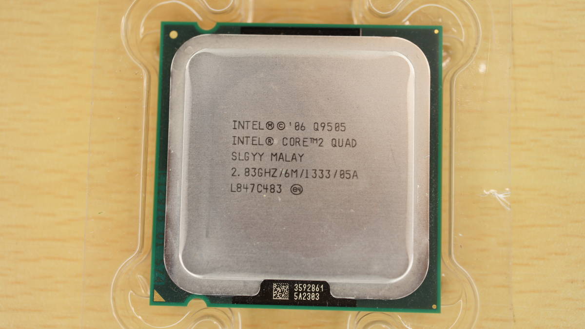 【LGA775】Intel インテル Core2 Quad Q9505 プロセッサ_画像1