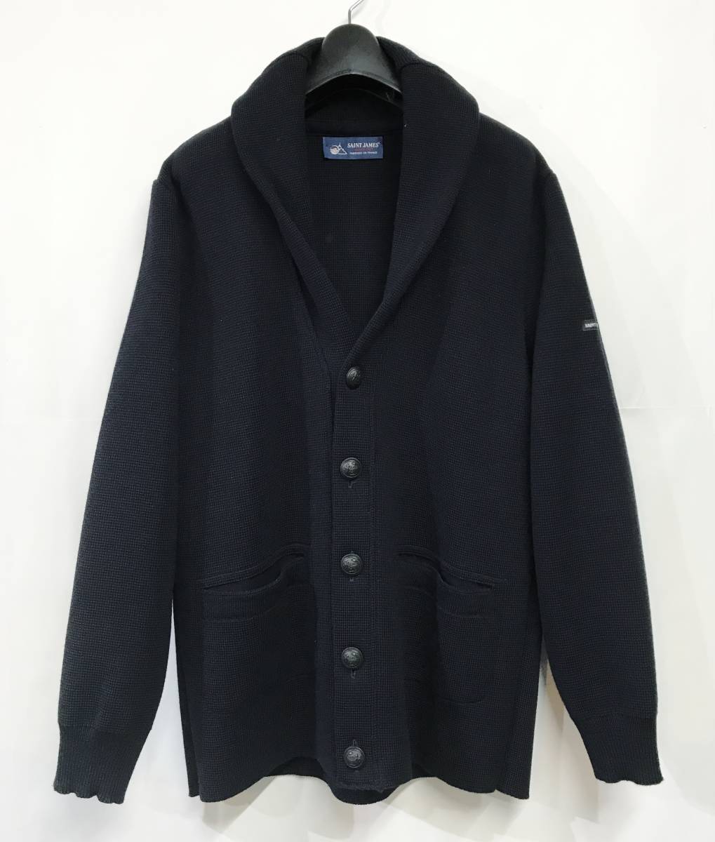新品未使用 フランス製 SAINT JAMES セントジェームス ショールカラー
