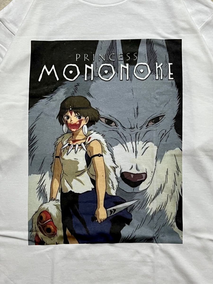 ［もののけ姫］ジブリ 激レア Tシャツ 新品 Princess Mononoke スタジオジブリ もののけ 宮崎駿