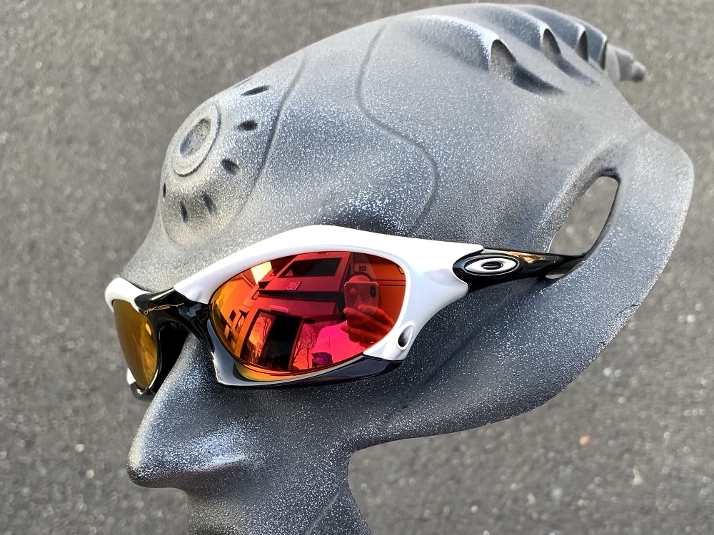 LINEGEAR　オークリー　スプライス用交換レンズ　UV420　ポリカレンズ　プレミアムレッド　Oakley SPLICE_画像5