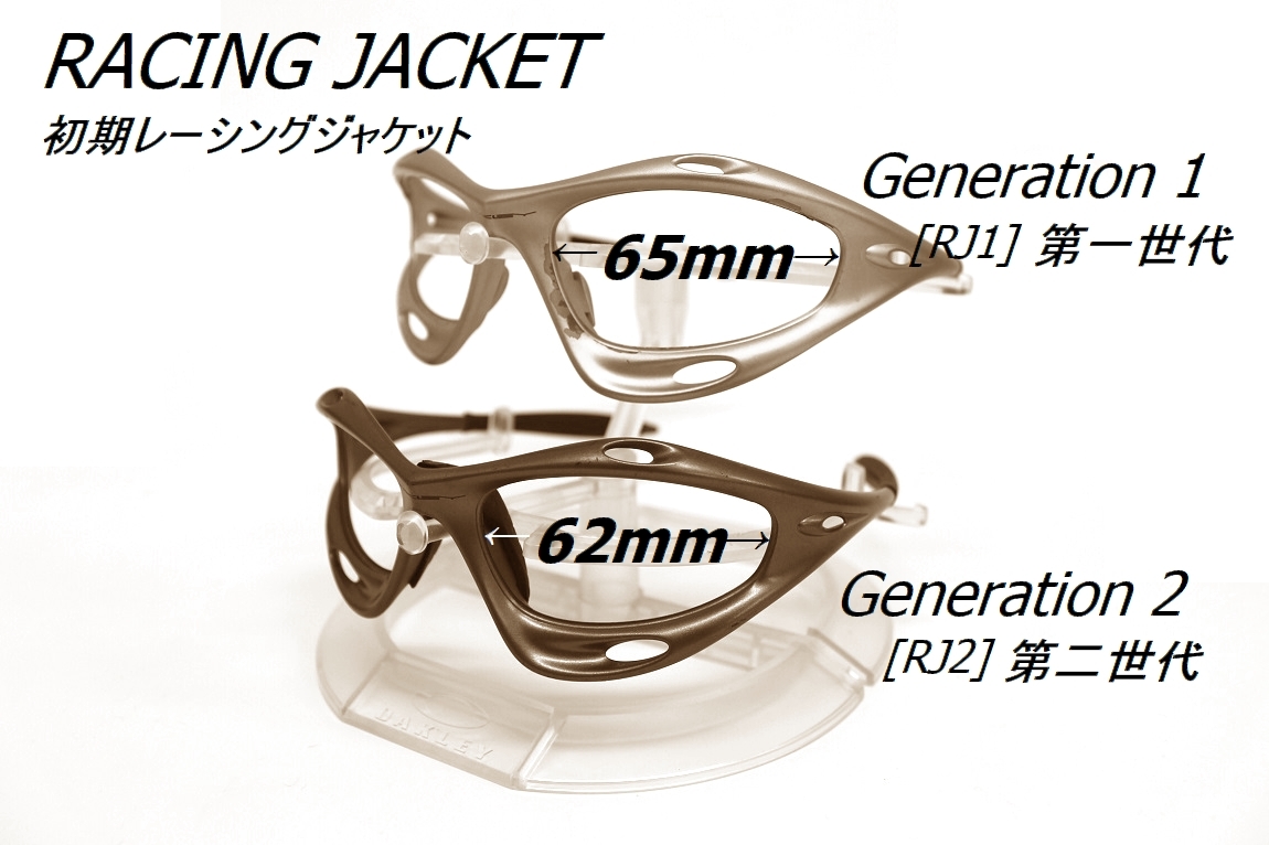 LINEGEAR　オークリー　第2世代初期レーシングジャケット用　偏光レンズ　ターコイズブルー　Oakley　Racing Jacket Generation2_画像2