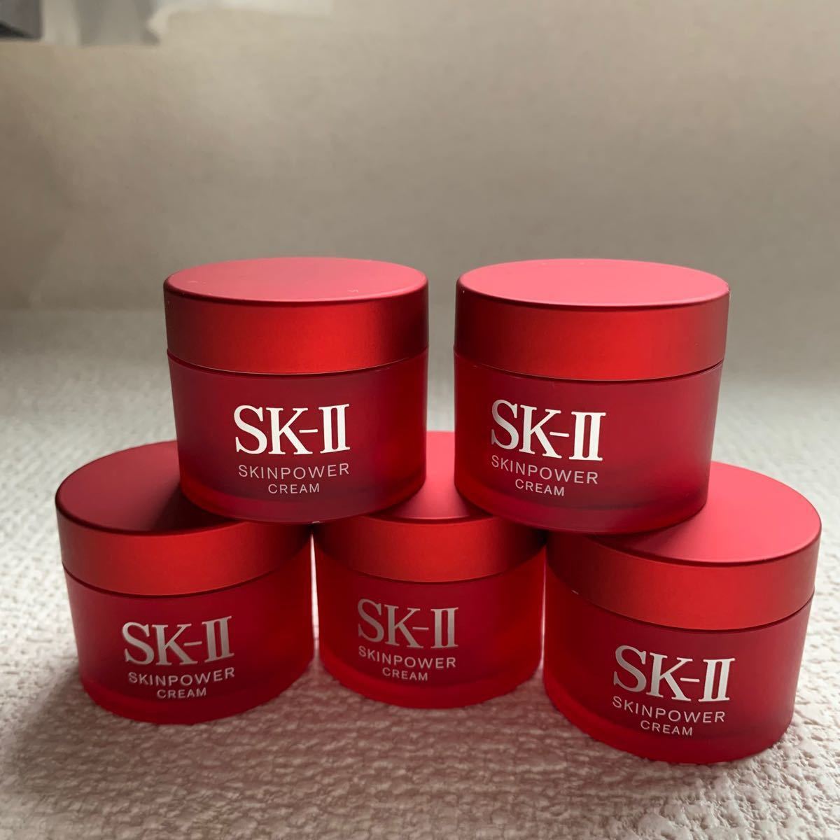 【新品未開封】SK-II スキンパワー　クリーム(美容クリーム)15g×5個