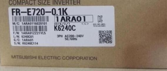品質が完璧 MITSUBISHI/三菱電機 未使用!新品 FR-E720-0.1K ★【保証6ヶ月】 インバーター その他