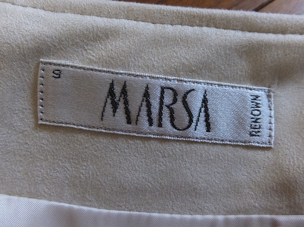 MARSA マーサ レナウン 台形 スカート S 日本製_画像3