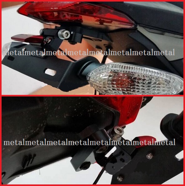 DUCATI Ducati Hypermotard 821 939 fenderless LED number light black 