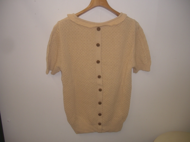 ef-de( ef-de ) short sleeves wool knitted * size 13 number 