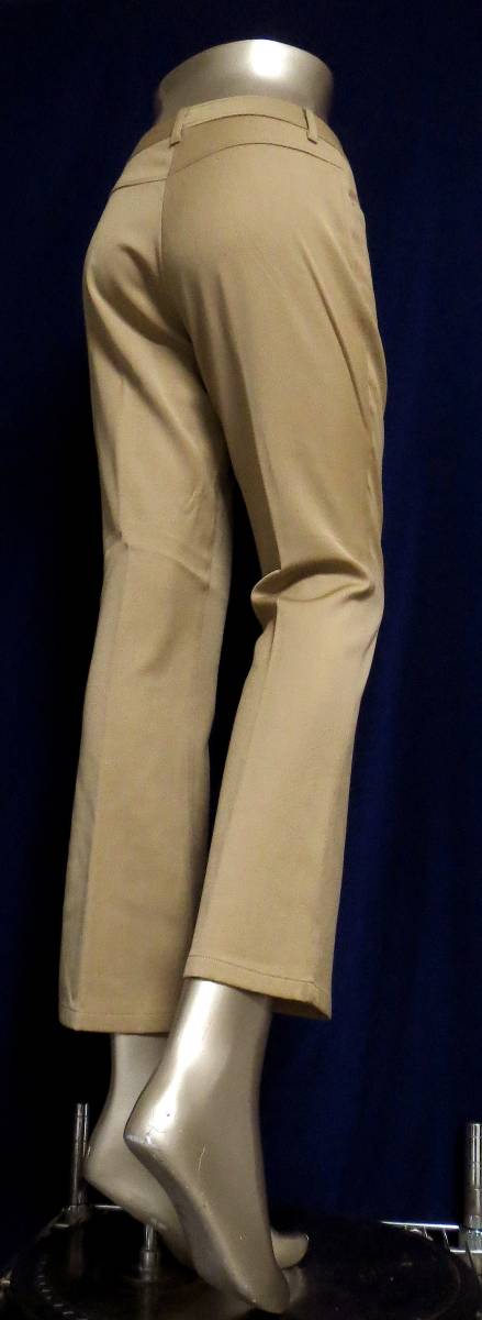 * Italy made! BEBETTON Benetton! wool main!! Brown. slacks!! 38 tea pants lady's 