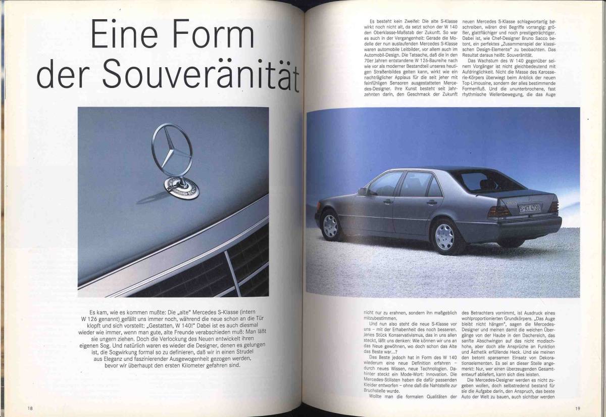 [c1571]91/2 MERCEDES-BENZ In aller Welt | Mercedes Benz S Class,...( Mercedes Benz wide . magazine )