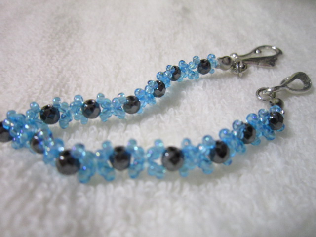 *hema tight stone . color beads sphere . combination . stylish bracele *