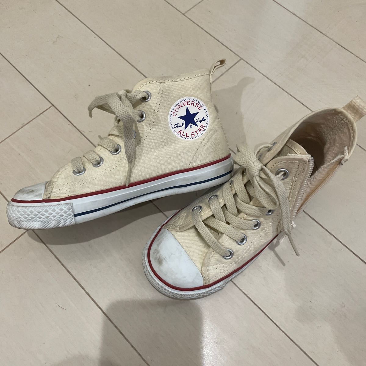 CONVERSE コンバースオールスター ハイカットスニーカー　18センチ　美品　キッズ