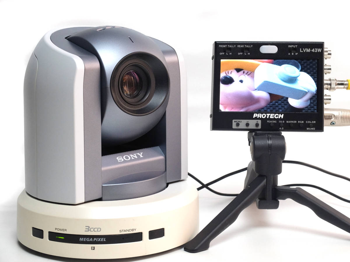 30%OFF】 美品 ソニー SONY BRC-300 旋回型3CCDカラービデオカメラ