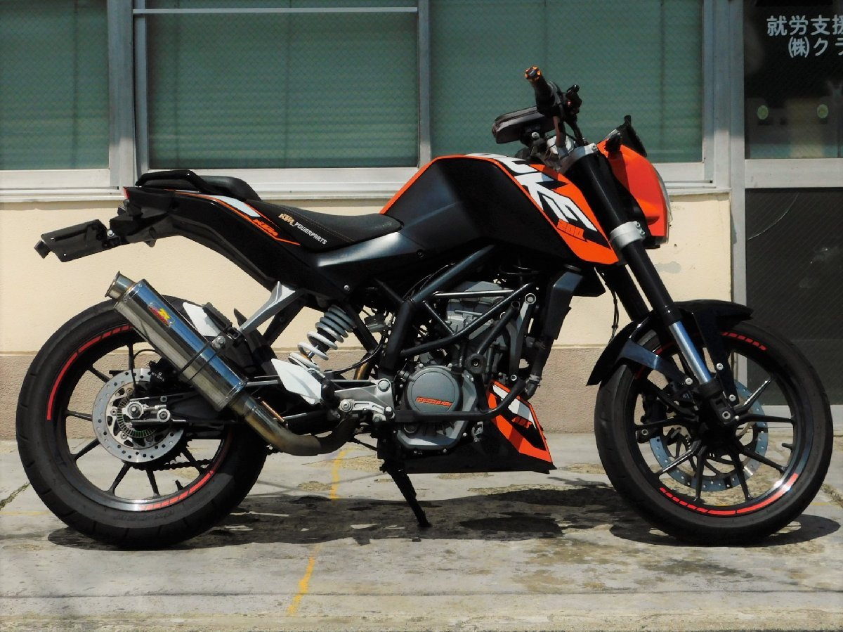 60【評価A】 KTM 200 DUKE デューク 純正 コンロッド 始動動画有_画像4