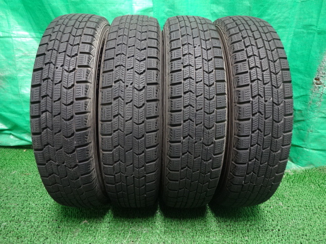 145/80R13●ダンロップ DUNLOP DSX-2 中古冬タイヤ4本●フ25_画像1