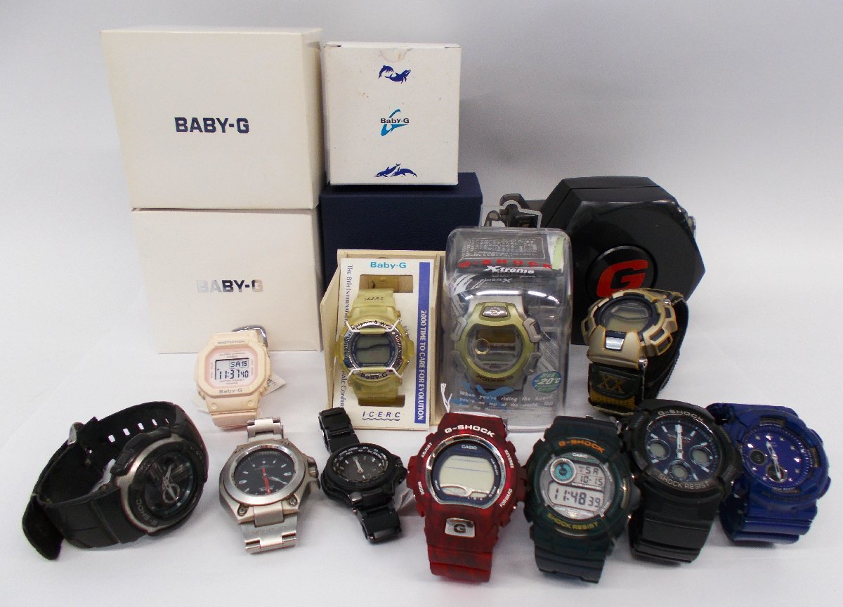 1円 おたからや U1013-42 ジャンク時計まとめ売り CASIOカシオ G-SHOCK ...