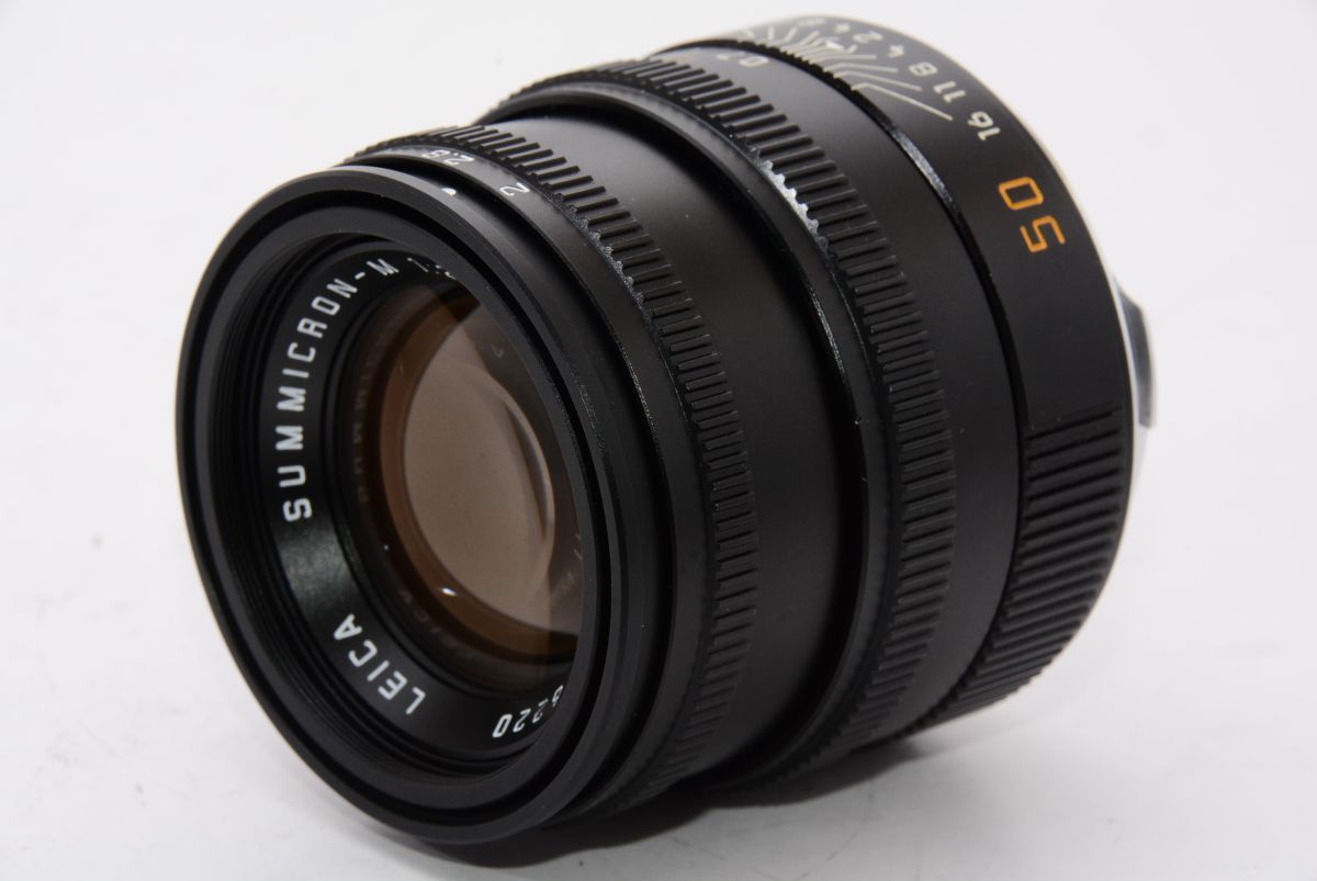 【外観特上級】　Leica ライカ SUMMICRON-M ズミクロン 50mm F2 E39 　＃a9635