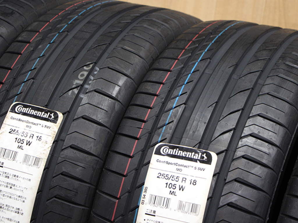 A775 未使用 コンチネンタル ContiSportContact 5 SUV MO ベンツ承認 255/55R18 105W 4本 AMG ベンツ ML W463 W251 R350 W164 W166 ML350_画像2