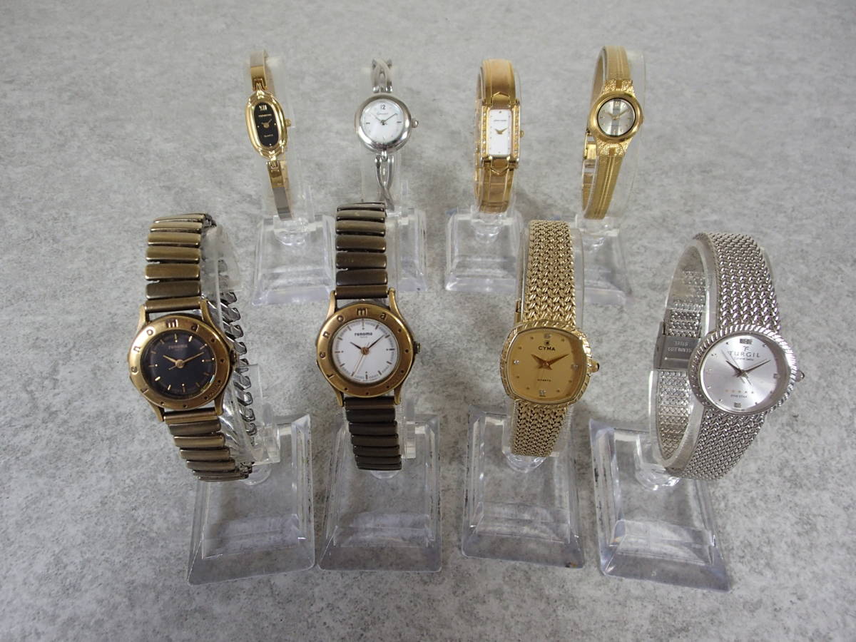 レディースブランド腕時計 大量 50点セット まとめ SEIKO/CITIZEN/LONGNES/ENICAR/TISSOT/Nivada/NINA RICCI/Burberrys/courregee/renoma_画像10