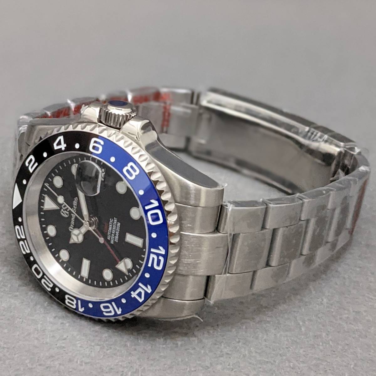 GMT稼働 1円 SEIKO MOD GMTマスターⅡ NH34自動巻 機械式 カスタム ...