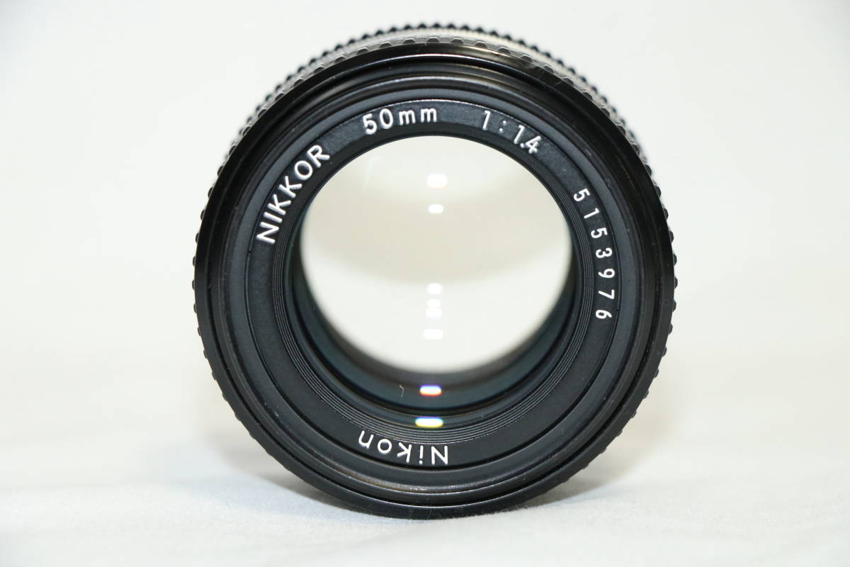 美品】 ニコン Nikon Ai-s NIKKOR 50mm F1.4 マニュアルフォーカス