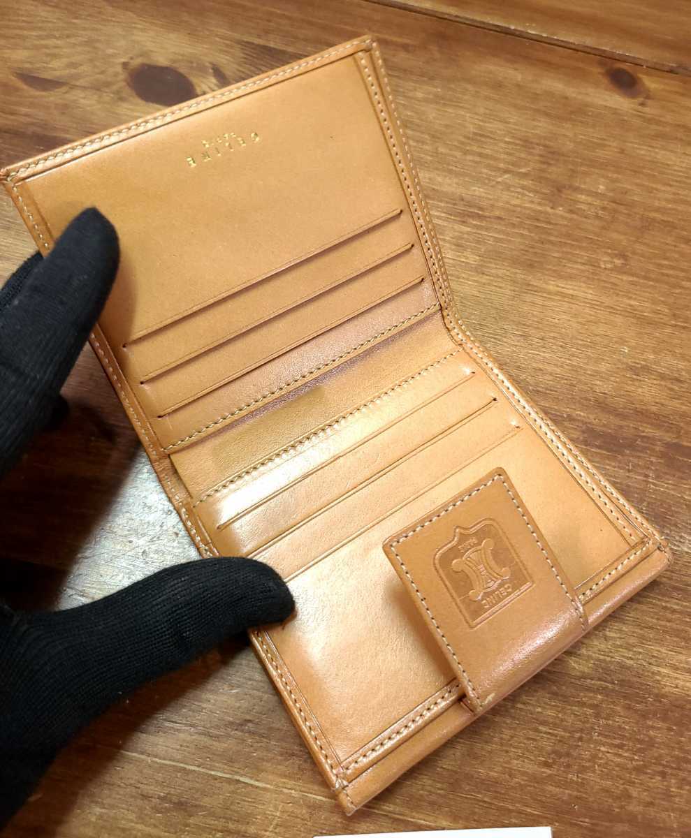 超目玉枠】 CELINE セリーヌマカダム柄 長財布 PVC ウォレット