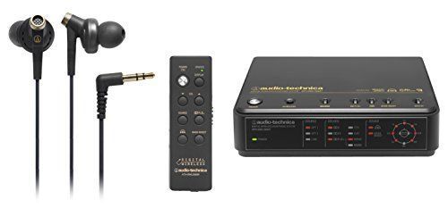 audio-technica デジタルワイヤレスヘッドホンシステム カナル型イヤホン付属 ATH-DWL3300
