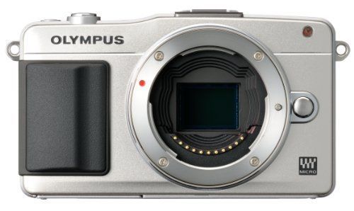 OLYMPUS ミラーレス一眼 PEN mini E-PM2 ボディ シルバー E-PM2 BODY SLV-