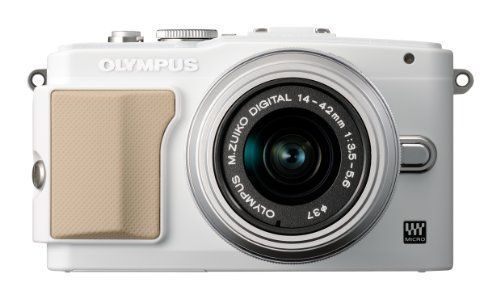 OLYMPUS ミラーレス一眼 PEN Lite E-PL5 レンズキット ホワイト E-PL5