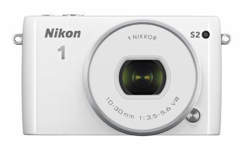 Nikon ミラーレス一眼 Nikon1 S2 標準パワーズームレンズキット ホワイト S2PLKWH