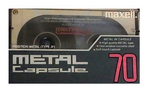 超人気の 日立マクセル メタルテープ METAL Capsule 70分 M-CP70 その他