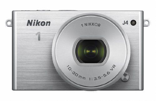 完成品 Nikon ミラーレス一眼 Nikon1 J4 標準パワーズームレンズキット シルバー J4HPLKSL パソコン一般