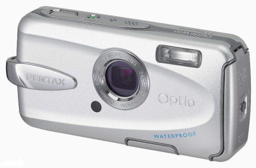 PENTAX 防水デジタルカメラ Optio (オプティオ) W30 シルバー OPTIOW30S