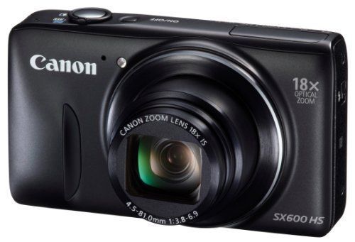 Canon デジタルカメラ Power Shot SX600 HS ブラック 光学18倍ズーム PSSX600HS(BK)