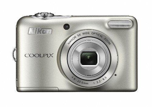 Nikon デジタルカメラ COOLPIX L30 5倍ズーム 2005万画素 乾電池タイプ シルバー L30SL