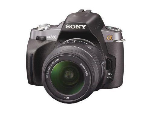 ソニー SONY デジタル一眼レフカメラ α380 ズームレンズキット ブラック DSLRA380L