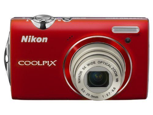 Nikon デジタルカメラ COOLPIX (クールピクス) S5100 クリアレッド S5100RD 1220万画素 光学5倍ズーム 広角