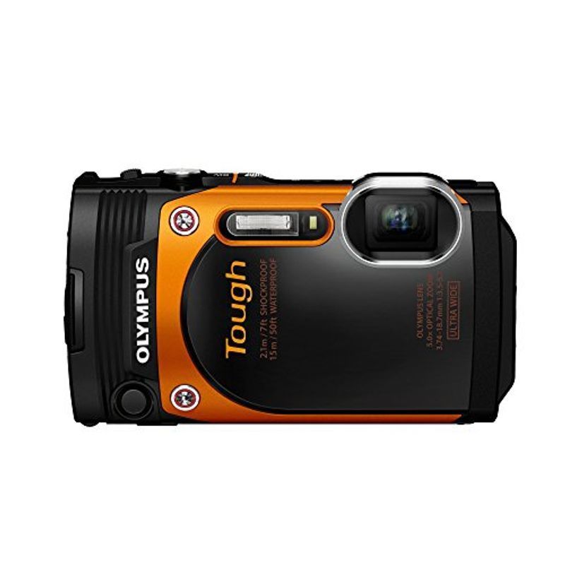 OLYMPUS デジタルカメラ STYLUS TG-860 Tough オレンジ 防水性能15ｍ 可動式液晶モニター TG-860 ORG 