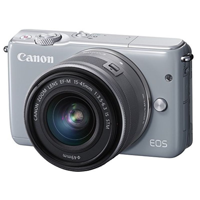 Canon ミラーレス一眼カメラ EOS M10 レンズキット(グレー) EF-M15