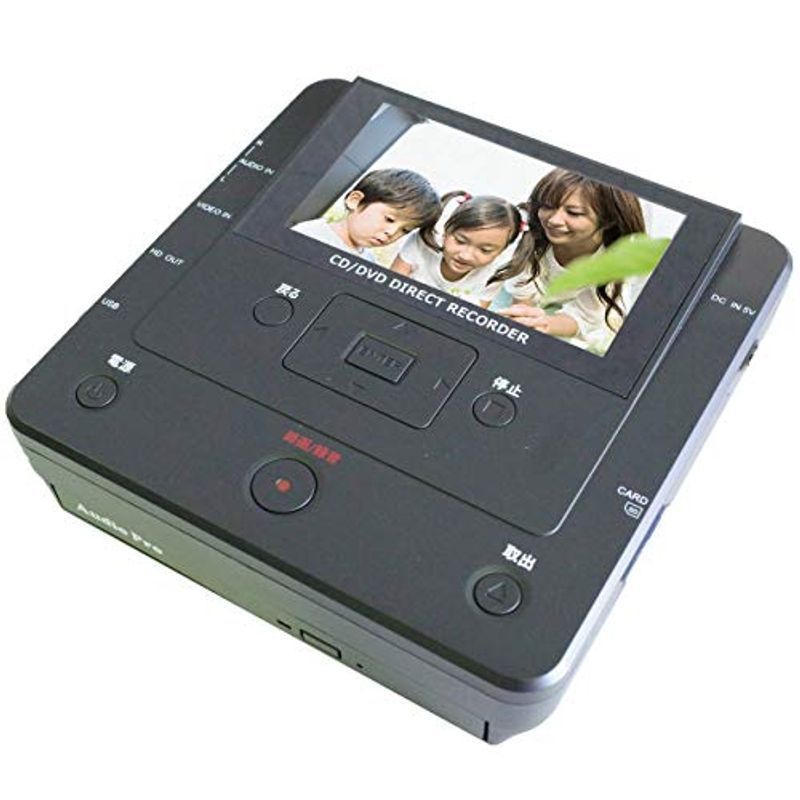 とうしょう メディア レコーダー 録画・録音かんたん録右ェ門 CD/DVDダビング DMR-0720_画像1