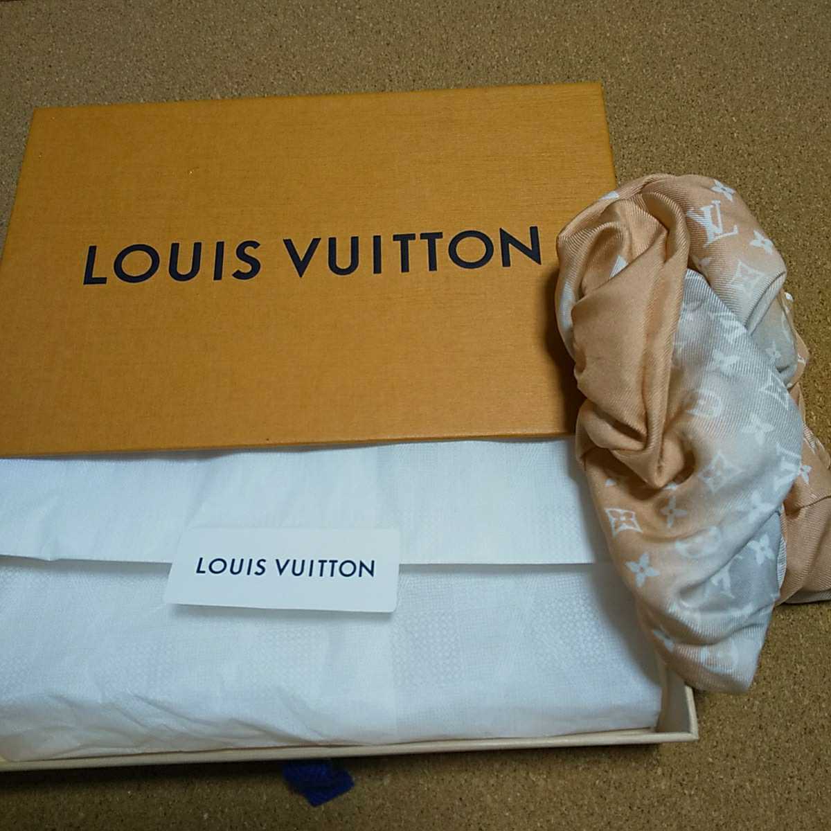 LOUIS VUITTON Louis Vuitton elastic monogram hair elastic hair accessory pink gradation 