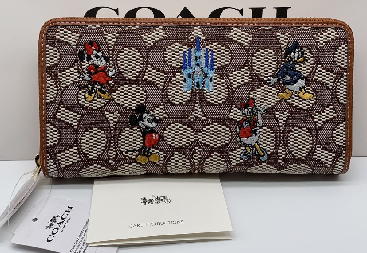 Coach 新作コーチ ディズニーコラボ 長財布 ミッキーマウス アウトレット品 Apsmo Edu Au