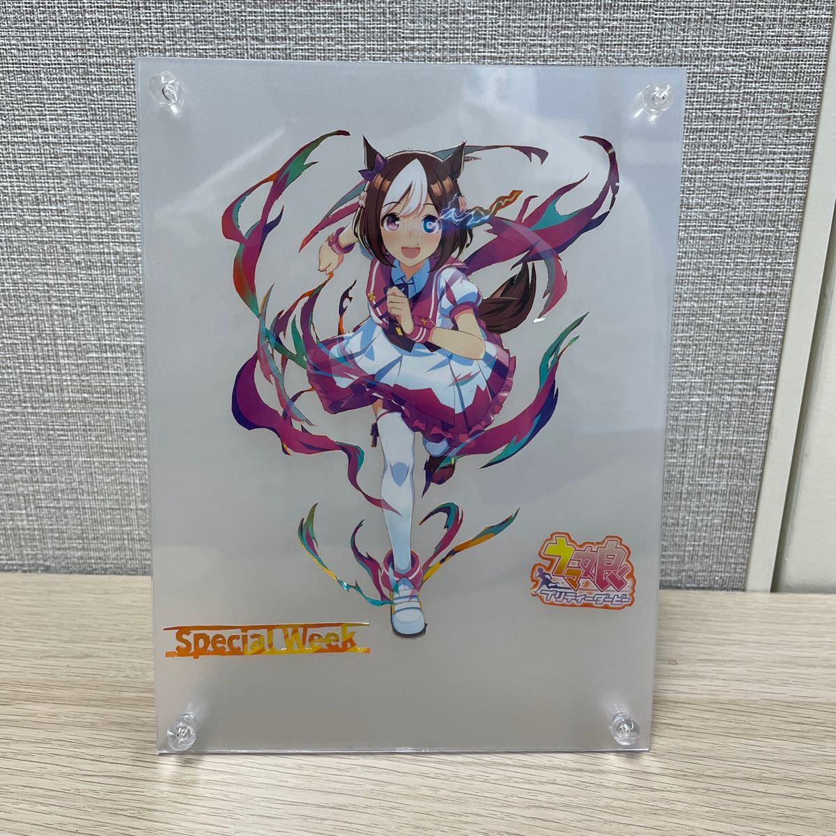 PayPayフリマ|ウマ娘 zone コラボ缶 スペシャルウィーク アクリルスタンド