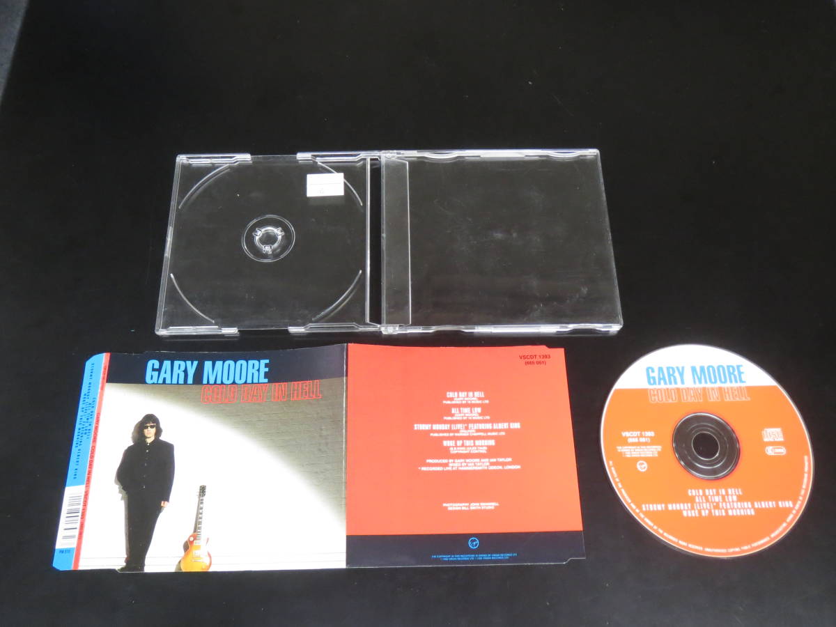 Gary Moore - Cold Day in Hell 輸入盤シングルCD（ヨーロッパ　VSCDT 1393/665 061, 1992）