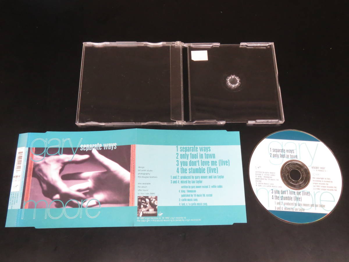 Gary Moore - Separate Ways зарубежная запись CD( Europe VSCDT 1437/665 533, 1992)