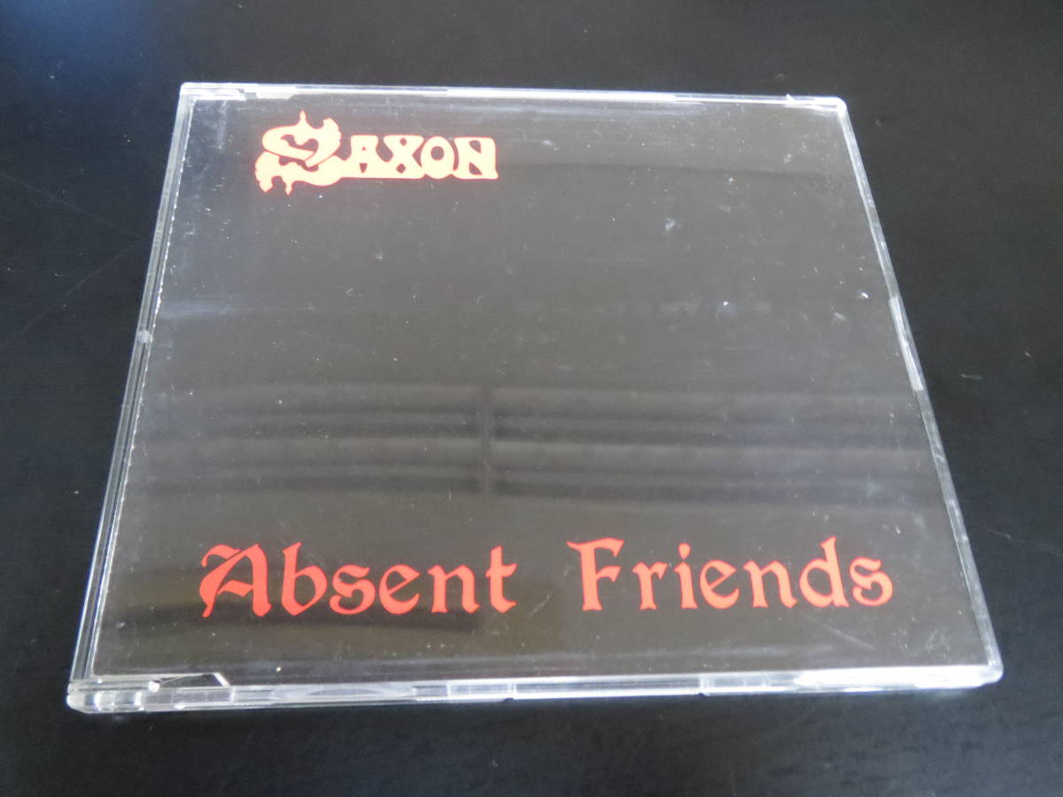 プロモ盤！Saxon - Absent Friends 輸入盤マキシシングルCD（ヨーロッパ VGP 000 144, 1997）